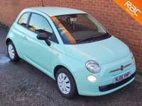 USED 2015 15 FIAT 500 1.2 POP 3d 69 BHP VERY LOW MILES - RAC WARRANTY