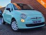 USED 2015 15 FIAT 500 1.2 POP 3d 69 BHP VERY LOW MILES - RAC WARRANTY