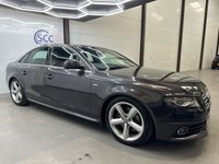 USED 2009 09 AUDI A4 2.0 TFSI QUATTRO S LINE 4d 208 BHP Leather,Bang+Olufsen 6k Extras