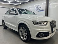 USED 2014 14 AUDI Q3 2.0 TDI S LINE 5d 138 BHP Nav, DAB, P.Sensors,&pound;4k Extras