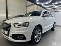 USED 2014 14 AUDI Q3 2.0 TDI S LINE 5d 138 BHP Nav, DAB, P.Sensors,&pound;4k Extras
