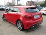 USED 2017 67 MERCEDES-BENZ A-CLASS 2.1 A 200 D AMG LINE 5d 134 BHP Finished in JUPITER RED with contrasting FULL BLACK ALCANTARA/LEATHER trim. This A class certainly looks smart, with its slim lights and smooth body panels. There's plenty of room in the front and the back which will suit the average family. Features include, Keyless Start, SAT NAV, ALCANTARA /Leather trim, B/Tooth, Rear View Camera, 18" alloys and much more. Dealer Serviced at 10742 miles and on arrival at 41987 miles.