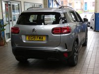 USED 2019 19 CITROEN C5 AIRCROSS 1.2 PURETECH FLAIR PLUS S/S 5d 129 BHP FREE 12 MONTHS GOLD WARRANTY GENUINE LOW MILAGE SAT NAV PART LEATHER REAR CAMERA 1 OWNER SERVICE HISTORY