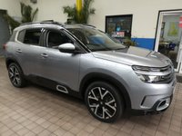 USED 2019 19 CITROEN C5 AIRCROSS 1.2 PURETECH FLAIR PLUS S/S 5d 129 BHP FREE 12 MONTHS GOLD WARRANTY GENUINE LOW MILAGE SAT NAV PART LEATHER REAR CAMERA 1 OWNER SERVICE HISTORY