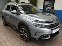USED 2019 19 CITROEN C5 AIRCROSS 1.2 PURETECH FLAIR PLUS S/S 5d 129 BHP FREE 12 MONTHS GOLD WARRANTY GENUINE LOW MILAGE SAT NAV PART LEATHER REAR CAMERA 1 OWNER SERVICE HISTORY