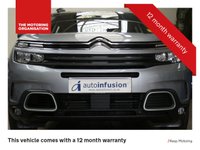 USED 2019 19 CITROEN C5 AIRCROSS 1.2 PURETECH FLAIR PLUS S/S 5d 129 BHP FREE 12 MONTHS GOLD WARRANTY GENUINE LOW MILAGE SAT NAV PART LEATHER REAR CAMERA 1 OWNER SERVICE HISTORY
