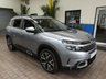 USED 2019 19 CITROEN C5 AIRCROSS 1.2 PURETECH FLAIR PLUS S/S 5d 129 BHP FREE 12 MONTHS GOLD WARRANTY GENUINE LOW MILAGE SAT NAV PART LEATHER REAR CAMERA 1 OWNER SERVICE HISTORY