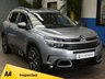 USED 2019 19 CITROEN C5 AIRCROSS 1.2 PURETECH FLAIR PLUS S/S 5d 129 BHP FREE 12 MONTHS GOLD WARRANTY GENUINE LOW MILAGE SAT NAV PART LEATHER REAR CAMERA 1 OWNER SERVICE HISTORY