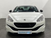 USED 2013 13 PEUGEOT RCZ 1.6 THP MAGNETIC 2d 156 BHP Stylish Rare Limited edition , Pearl white, Full black leather, Satin black alloy wheels