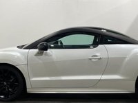 USED 2013 13 PEUGEOT RCZ 1.6 THP MAGNETIC 2d 156 BHP Stylish Rare Limited edition , Pearl white, Full black leather, Satin black alloy wheels