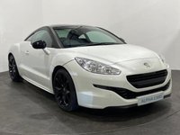 USED 2013 13 PEUGEOT RCZ 1.6 THP MAGNETIC 2d 156 BHP Stylish Rare Limited edition , Pearl white, Full black leather, Satin black alloy wheels