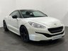USED 2013 13 PEUGEOT RCZ 1.6 THP MAGNETIC 2d 156 BHP Stylish Rare Limited edition , Pearl white, Full black leather, Satin black alloy wheels