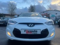 USED 2012 12 HYUNDAI VELOSTER 1.6 GDI SPORT 4d 138 BHP ONLY 2 OWNERS FROM NEW+LOW MILEAGE AND COMES WITH A FULL SERVICE HISTORY+BIG SPECIFICATION+FULL PANORAMIC GLASS ROOF+FULL LEATHER INTERIOR+PARK ASSIST+1 FULL YEARS MOT PRIOR TO COLLECTION+FINANCE AND EXTENDED WARRANTY AVAILABLE ON THIS USED VEHICLE!!!!!!!