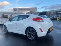 USED 2012 12 HYUNDAI VELOSTER 1.6 GDI SPORT 4d 138 BHP ONLY 2 OWNERS FROM NEW+LOW MILEAGE AND COMES WITH A FULL SERVICE HISTORY+BIG SPECIFICATION+FULL PANORAMIC GLASS ROOF+FULL LEATHER INTERIOR+PARK ASSIST+1 FULL YEARS MOT PRIOR TO COLLECTION+FINANCE AND EXTENDED WARRANTY AVAILABLE ON THIS USED VEHICLE!!!!!!!
