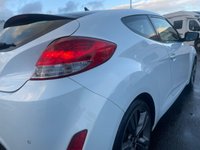 USED 2012 12 HYUNDAI VELOSTER 1.6 GDI SPORT 4d 138 BHP ONLY 2 OWNERS FROM NEW+LOW MILEAGE AND COMES WITH A FULL SERVICE HISTORY+BIG SPECIFICATION+FULL PANORAMIC GLASS ROOF+FULL LEATHER INTERIOR+PARK ASSIST+1 FULL YEARS MOT PRIOR TO COLLECTION+FINANCE AND EXTENDED WARRANTY AVAILABLE ON THIS USED VEHICLE!!!!!!!