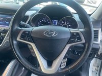 USED 2012 12 HYUNDAI VELOSTER 1.6 GDI SPORT 4d 138 BHP ONLY 2 OWNERS FROM NEW+LOW MILEAGE AND COMES WITH A FULL SERVICE HISTORY+BIG SPECIFICATION+FULL PANORAMIC GLASS ROOF+FULL LEATHER INTERIOR+PARK ASSIST+1 FULL YEARS MOT PRIOR TO COLLECTION+FINANCE AND EXTENDED WARRANTY AVAILABLE ON THIS USED VEHICLE!!!!!!!