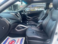 USED 2012 12 HYUNDAI VELOSTER 1.6 GDI SPORT 4d 138 BHP ONLY 2 OWNERS FROM NEW+LOW MILEAGE AND COMES WITH A FULL SERVICE HISTORY+BIG SPECIFICATION+FULL PANORAMIC GLASS ROOF+FULL LEATHER INTERIOR+PARK ASSIST+1 FULL YEARS MOT PRIOR TO COLLECTION+FINANCE AND EXTENDED WARRANTY AVAILABLE ON THIS USED VEHICLE!!!!!!!