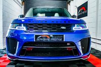 USED 2018 18 LAND ROVER RANGE ROVER SPORT 5.0 SVR 5d 567 BHP MERIDIAN SOUND + 2 KEYS + FSH