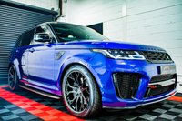 USED 2018 18 LAND ROVER RANGE ROVER SPORT 5.0 SVR 5d 567 BHP MERIDIAN SOUND + 2 KEYS + FSH