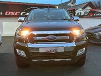 USED 2018 68 FORD RANGER LIMITED 4X4 DCB TDCI FULL BLACK LEATHER INTERIOR