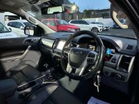 USED 2018 68 FORD RANGER LIMITED 4X4 DCB TDCI FULL BLACK LEATHER INTERIOR