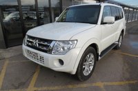 USED 2014 14 MITSUBISHI SHOGUN 3.2 DI-D 4WORK SG2 197 BHP 1 OWNER,FSH BY MITSUBISHI