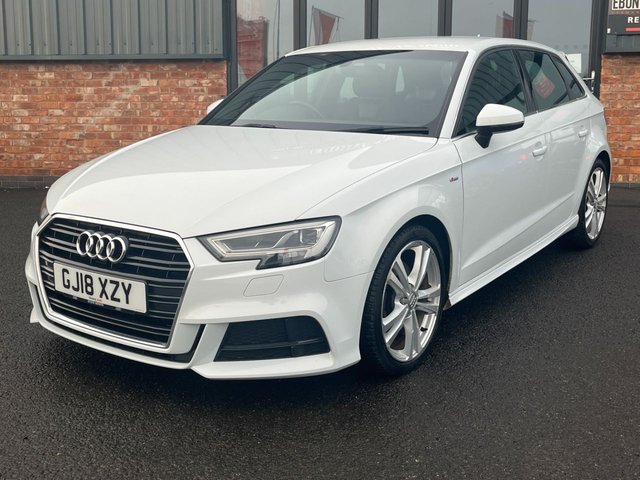 2018 18 Audi A3 2.0 TFSI S LINE 5d 188 BHP