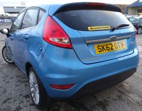 USED 2012 62 FORD FIESTA 1.4 TITANIUM 5d 96 BHP TOP SPEC - RAC WARRANTY - SERVICE HISTORY - SONY DIGITAL RADIO