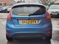 USED 2012 62 FORD FIESTA 1.4 TITANIUM 5d 96 BHP TOP SPEC - RAC WARRANTY - SERVICE HISTORY - SONY DIGITAL RADIO