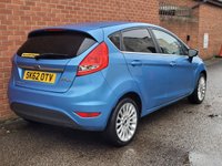 USED 2012 62 FORD FIESTA 1.4 TITANIUM 5d 96 BHP TOP SPEC - RAC WARRANTY - SERVICE HISTORY - SONY DIGITAL RADIO