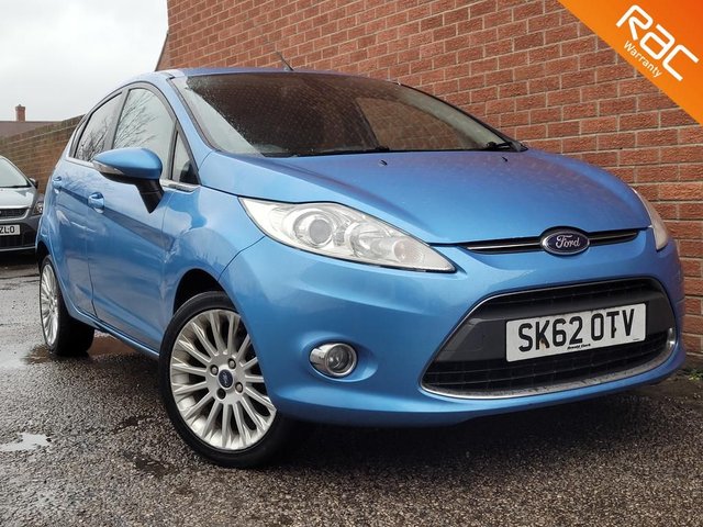 2012 62 Ford Fiesta 1.4 TITANIUM 5d 96 BHP