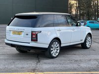 USED 2013 13 LAND ROVER RANGE ROVER 3.0 TDV6 VOGUE SE 5d 258 BHP FUJI WHITE WITH CONTRAST BLACK ROOF