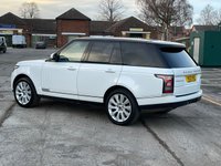USED 2013 13 LAND ROVER RANGE ROVER 3.0 TDV6 VOGUE SE 5d 258 BHP FUJI WHITE WITH CONTRAST BLACK ROOF