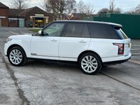 USED 2013 13 LAND ROVER RANGE ROVER 3.0 TDV6 VOGUE SE 5d 258 BHP FUJI WHITE WITH CONTRAST BLACK ROOF