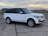 USED 2013 13 LAND ROVER RANGE ROVER 3.0 TDV6 VOGUE SE 5d 258 BHP FUJI WHITE WITH CONTRAST BLACK ROOF