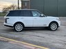 USED 2013 13 LAND ROVER RANGE ROVER 3.0 TDV6 VOGUE SE 5d 258 BHP FUJI WHITE WITH CONTRAST BLACK ROOF