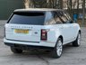 USED 2013 13 LAND ROVER RANGE ROVER 3.0 TDV6 VOGUE SE 5d 258 BHP FUJI WHITE WITH CONTRAST BLACK ROOF