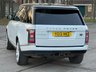 USED 2013 13 LAND ROVER RANGE ROVER 3.0 TDV6 VOGUE SE 5d 258 BHP FUJI WHITE WITH CONTRAST BLACK ROOF