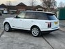 USED 2013 13 LAND ROVER RANGE ROVER 3.0 TDV6 VOGUE SE 5d 258 BHP FUJI WHITE WITH CONTRAST BLACK ROOF