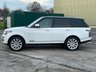 USED 2013 13 LAND ROVER RANGE ROVER 3.0 TDV6 VOGUE SE 5d 258 BHP FUJI WHITE WITH CONTRAST BLACK ROOF