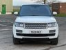 USED 2013 13 LAND ROVER RANGE ROVER 3.0 TDV6 VOGUE SE 5d 258 BHP FUJI WHITE WITH CONTRAST BLACK ROOF