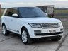 USED 2013 13 LAND ROVER RANGE ROVER 3.0 TDV6 VOGUE SE 5d 258 BHP FUJI WHITE WITH CONTRAST BLACK ROOF