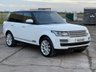 USED 2013 13 LAND ROVER RANGE ROVER 3.0 TDV6 VOGUE SE 5d 258 BHP FUJI WHITE WITH CONTRAST BLACK ROOF