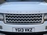 USED 2013 13 LAND ROVER RANGE ROVER 3.0 TDV6 VOGUE SE 5d 258 BHP FUJI WHITE WITH CONTRAST BLACK ROOF