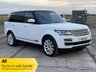 USED 2013 13 LAND ROVER RANGE ROVER 3.0 TDV6 VOGUE SE 5d 258 BHP FUJI WHITE WITH CONTRAST BLACK ROOF