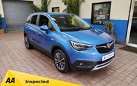 USED 2019 69 VAUXHALL CROSSLAND X 1.2 ELITE NAV 5d 129 BHP SAT NAV PART LEATHER CRUISE GENUINE LOW MILEAGE 6 MONTHS GOLD WARRANTY