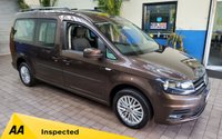 USED 2019 19 VOLKSWAGEN CADDY MAXI 2.0 C20 LIFE TDI 5d 101 BHP 7 SEATS CRUISE PARKING SENSORS 6 MONTHS GOLD WARRANTY