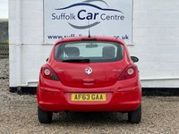 USED 2013 63 VAUXHALL CORSA 1.0 S ECOFLEX 3d 64 BHP www.suffolkcarcentre.co.uk - Located at Lowestoft