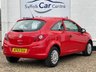 USED 2013 63 VAUXHALL CORSA 1.0 S ECOFLEX 3d 64 BHP www.suffolkcarcentre.co.uk - Located at Lowestoft