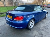 USED 2009 59 BMW 1 SERIES 2.0 120I SE 2d 168 BHP Stunning BMW Cabriolet With Over &pound;4000's Of Options. Fully Serviced And Looks Stunning !g
